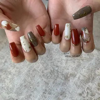 ネイル AERA nail shino🐱⸝꙳のネイルデザイン