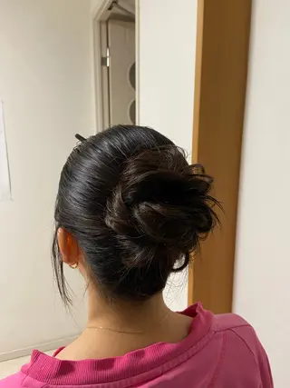 ヘアアレンジ aya hair 水上のヘアスタイル