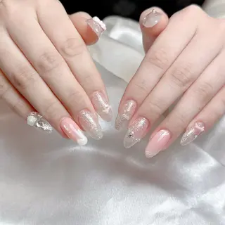 ネイル mau🩵nail 堺筋本町｜心斎橋のネイルデザイン