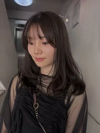 ロング Lisa🪄似合わせ ／デザインカラーのヘアスタイル