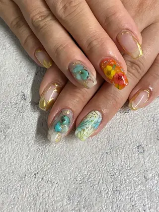 ネイル Emanail 枚方 yoshimiのネイルデザイン