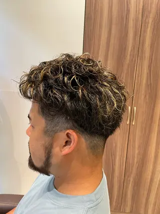 ショート パーマ Ash川越店/ 米川 武志のヘアスタイル