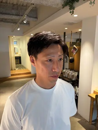 メンズ 笹野 日麻莉のヘアスタイル