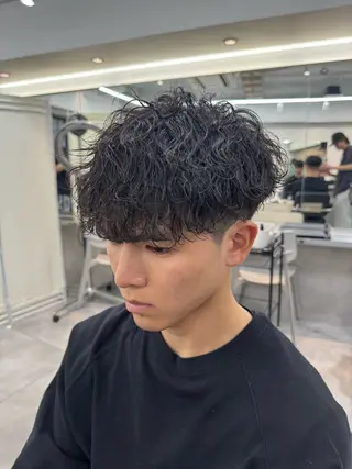 パーマ メンズ 大宮メンズ特化/パー マ職人/小川藍人のヘアスタイル