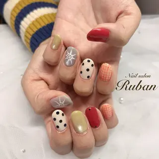 ネイル Nail salon Rubanのネイルデザイン