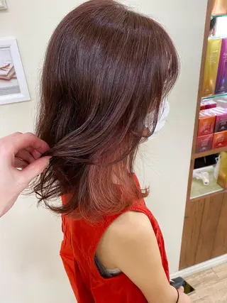 カラー SALOWIN栄 高須大貴のヘアスタイル