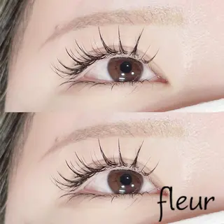 マツエク・マツパ 🍀fleur🍀 束感/ワンホン/杉浦のマツエク・マツパデザイン