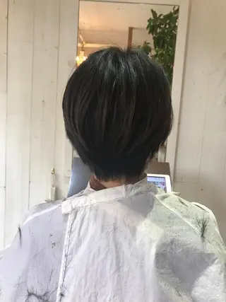 ショート 長尾 桃佳のヘアスタイル