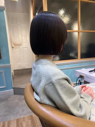 ショート 大宮/ボブ/縮毛矯正 大瀧菜月のヘアスタイル