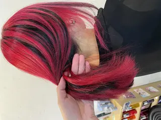 カラー 派手髪/ハイトーン/ エクステ✨ユウキのヘアスタイル