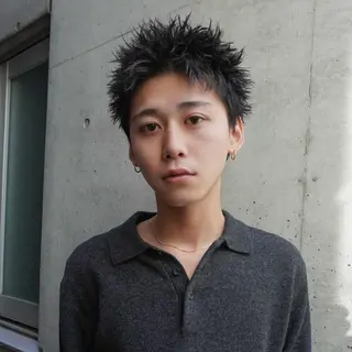 メンズ MAI🦎 無造作パーマ メンズのヘアスタイル