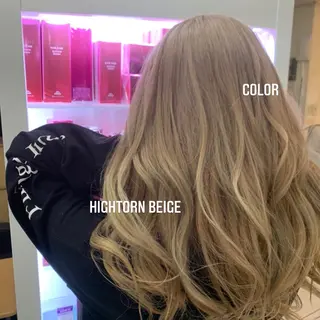 セミロング カラー エクステ🩵ブリーチ 韓国ヘア🩵KAEのヘアスタイル