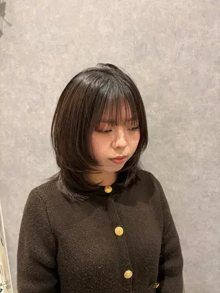 ミディアム ラッシュ所属・rush/松岡 音羽/東大阪𓈒𓋜のヘアスタイル