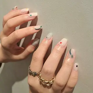 ネイル Nail mood デザイン持ち込みokのネイルデザイン