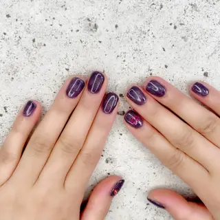 ミディアム カラー パーマ ヘアアレンジ メンズ キッズ ネイル マツエク・マツパ Salon Ｋのネイルデザイン