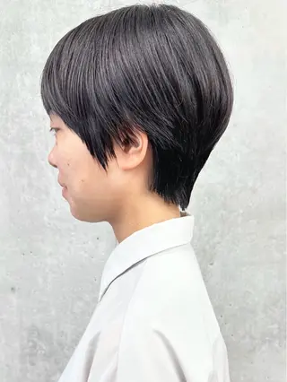 ショート ボブ/ゆるふわ ボブパーマ/とういのヘアスタイル