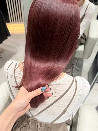 セミロング カラー 透明感×レイヤー 【梅田】KANONのヘアスタイル