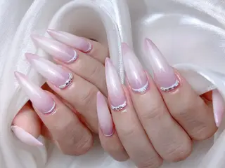 ネイル M🌷nail 長さだし専門店のネイルデザイン