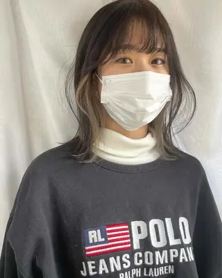 ミディアム 早瀬裕之 パーマのヘアスタイル