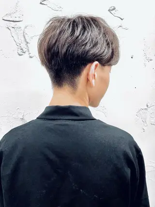 パーマ メンズ 盛れる顔周りカット ♥️韓国ヘア"ちぇるのヘアスタイル