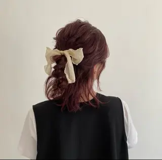 カラー 阿川香穂 /京都のヘアスタイル