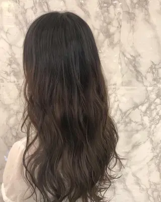 ロング カラー 東中野🥇美容室 FLOW東中野店のヘアスタイル