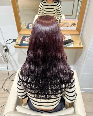 ロング カラー モデル募集 セイノチヒロのヘアスタイル