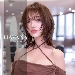 ショート カラー HAVANA 新宿のヘアスタイル