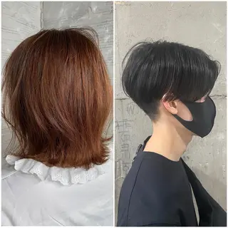 ミディアム カラー ヘアアレンジ メンズ ［似合わせヘア］ ✂︎OGURO✂︎のヘアスタイル