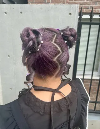 ロング 田牧 みゆきのヘアスタイル