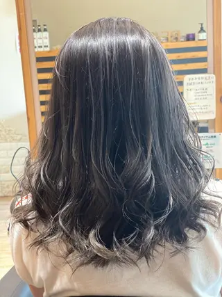 ロング カラー 関口 友行のヘアスタイル