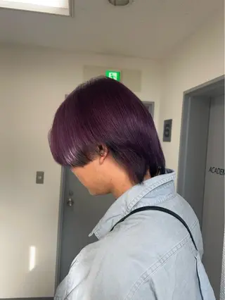 ショート カラー メンズ モテ髪ハイトーン🫧 serina🎀池袋のヘアスタイル