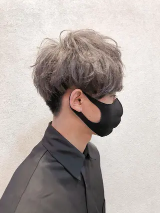 カラー メンズ 水谷 俊一のヘアスタイル