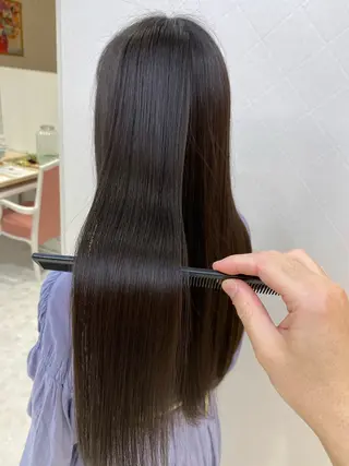 ロング 縮毛矯正/ 髪質改善 /ショート 圍 崇行のヘアスタイル