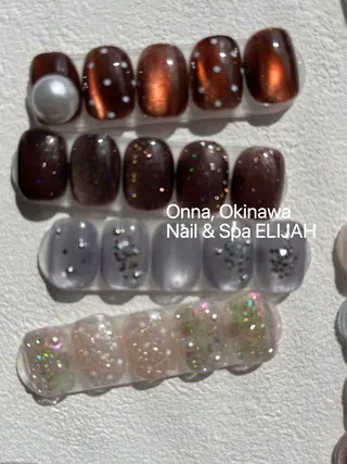 ネイル ダンラップ新里 友簣乃のネイルデザイン