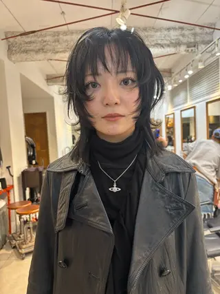 ミディアム 後藤 一真のヘアスタイル