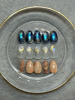 ネイル kiii.__ ✴︎*のネイルデザイン