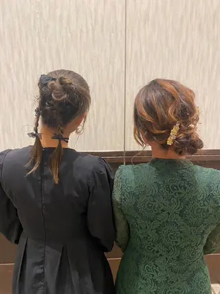 ヘアアレンジ Bish Yanaのヘアスタイル