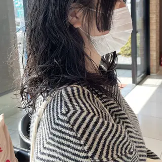 ミディアム パーマ EARTH🎀 ryokaのヘアスタイル