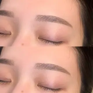 アイブロウ 喜夛莉菜/インナー カラー/アイリストのマツエク・マツパデザイン