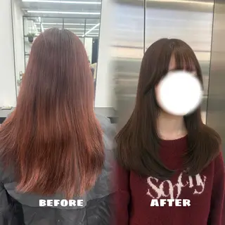 ロング カラー 🌟ゆりあ🌟 JILLSTUDIOのヘアスタイル