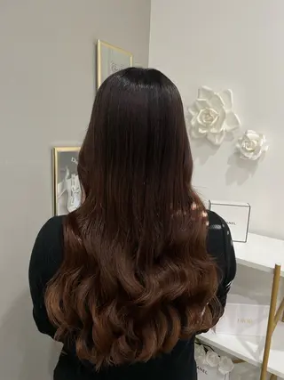 ロング 京都最安価エクステ muuka🦋のヘアスタイル