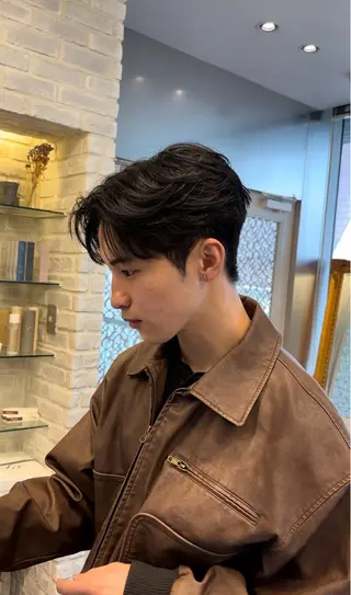 メンズ メンズトレンドヘア シンユウのヘアスタイル