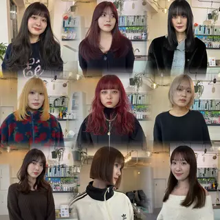 ミディアム カラー pino.【ピノ】所属・pino代表ナガタ ユースケ/荻窪美容室のヘアスタイル