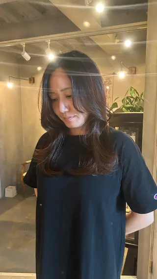 ロング 🦭☪️Azumi 縮毛矯正☪️🦭のヘアスタイル