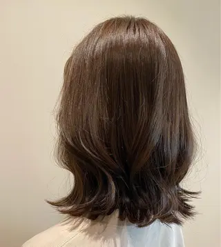 ミディアム カラー マツエク・マツパ 艶髪🌿美髪 大塚礼乃【西荻窪】のヘアスタイル