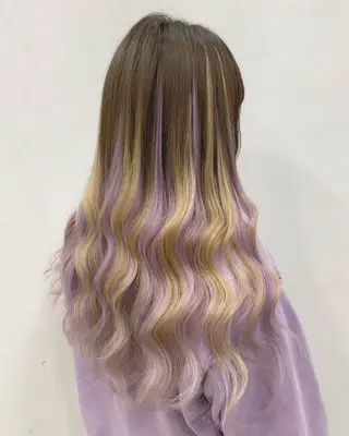 ロング カラー 🌟カラーモデル古淵 🫧HARU🫧のヘアスタイル