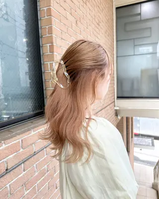 ロング 🔥コテ巻き風 ボブパーマ🔥のヘアスタイル