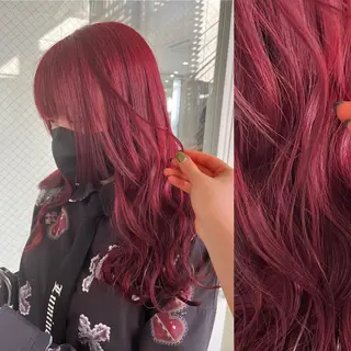 ロング カラー ヘアアレンジ stylist ◎RUKI.のヘアスタイル