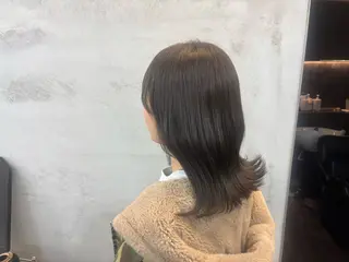 ミディアム 🔮 艶感カラー 🔮鈴木 夢里のヘアスタイル
